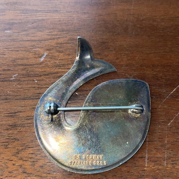 Vintage David Anderson, brooch, sterling silver pin - Picture 3 of 8